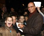 Alphen 19 januari 2006
Huldiging Jelle Klaasen nadat hij de lake side darts heet gewonnen. Co Stompe