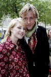 Amsterdam 22 oktober 2005
Premiere Knetter.
Carice v Houten met Daan Schuurmans