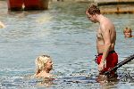 Curacao 5 januari 2006
Edwin Evers met zijn vriendin op vakantie op Curacao.