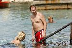 Curacao 5 januari 2006
Edwin Evers met zijn vriendin op vakantie op Curacao.