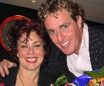 Eindhoven, 10 December 2004
Edwin Smulders samen met Ruby Wax