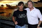 Curacao 5 januari 2006
Gerard Joling op vakantie op Curacao. T shirt 
