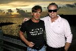 Curacao 5 januari 2006
Gerard Joling op vakantie op Curacao. T shirt 