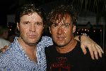 Curacao 6 januari 2006
Trijntje Oosterhuis optreden bij Mambo beach
Peter Gallas  met Gerard Joling