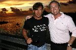 Curacao 5 januari 2006
Gerard Joling op vakantie op Curacao. T shirt 