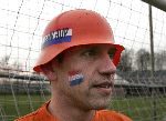 Duitse helm voor oranje supporters WK 2006 in duitsland
