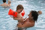 Curacao 6 januari 2006
Marco Borsato met Leontien Jada Senna en Luca op vakantie op curacao.