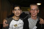 Alphen 19 januari 2006
Huldiging Jelle Klaasen nadat hij de lake side darts heet gewonnen. Jelle met zijn schoonvader Jan v Welt