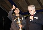 Alphen 19 januari 2006
Huldiging Jelle Klaasen nadat hij de lake side darts heet gewonnen.