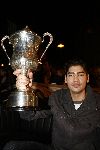 Alphen 19 januari 2006
Huldiging Jelle Klaasen nadat hij de lake side darts heet gewonnen.