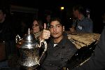 Alphen 19 januari 2006
Huldiging Jelle Klaasen nadat hij de lake side darts heet gewonnen. vader Jelle op de achtergrond