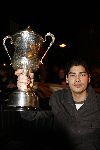 Alphen 19 januari 2006
Huldiging Jelle Klaasen nadat hij de lake side darts heet gewonnen.