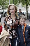 Amsterdam 22 oktober 2005
Premiere Knetter.
Jennifer Hoffman met neefje Daan Schuurmans