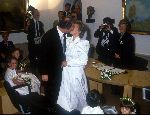 1986 Trouwen Joop v d Ende met Janine v d Ende