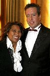 Amsterdam 17 januari 2006
Premiere Queen in concert in de RAI.
Justine Pelmelay met vriend