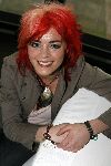 Rotterdam 12 januari 2006
Perspresentatie Musicals in Ahoy in de euromast.
Kim Lian v d Meij met rood haar
