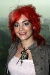 Rotterdam 12 januari 2006
Perspresentatie Musicals in Ahoy in de euromast.
Kim Lian v d Meij met rood haar