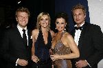 Amsterdam 17 januari 2006
Premiere Queen in concert in de RAI.
Tooske Breugem bastiaan Ragas en Laura Vlasblom met haar vriend Michel