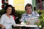 Curacao 7 januari 2006
Lee Towers en zijn vrouw Laura op terras.