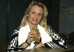 Amsterdam, 7 Januari 1994
Leontine Ruiters inmiddels Leontine Borsato gefotografeerd in een sportschool met de aanprijzing van 