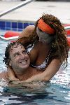 Curacao 6 januari 2006
Marco Borsato met Leontien Jada Senna en Luca op vakantie op curacao.