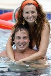 Curacao 6 januari 2006
Marco Borsato met Leontien Jada Senna en Luca op vakantie op curacao.