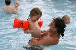 Curacao 6 januari 2006
Marco Borsato met Leontien Jada Senna en Luca op vakantie op curacao.