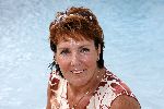 Curacao 7 januari 2006
Marianne Weber bij haar huis op Curacao