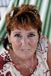Curacao 7 januari 2006
Marianne Weber bij haar huis op Curacao