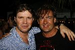 Curacao 6 januari 2006
Trijntje Oosterhuis optreden bij Mambo beach
Peter Gallas  met Gerard Joling