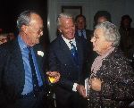 Prins Bernhard met Prinses Juliana