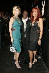 Amsterdam 17 juni 2004
Feestje Playboy in convention Center.
Regilio Tuur met Anouska Wink
