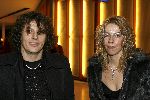 Amsterdam 17 januari 2006
Premiere Queen in concert in de RAI.
Sieb v d Ploeg met vriendin Jennifer