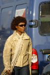 Amsterdam 14 januari 2006
Sylvana Simons winkelen