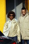 Amsterdam 14 januari 2006
Sylvana Simons winkelen met een vriend