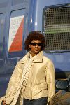 Amsterdam 14 januari 2006
Sylvana Simons winkelen