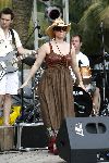 Curacao 6 januari 2006
Trijntje Oosterhuis tijdens soundcheck op curacao