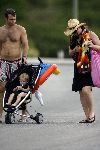 Curacao 7 januari 2006
Trijntje Oosterhuis op vakantie met haar man Sander en zoontje.