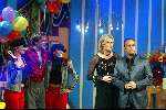 Weesp 12 januari 2003
100e aflevering van A life and cooking met Irene Moors, Carlo Boszhard Eloy de Jong  Mrs Einstein