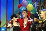 Weesp 12 januari 2003
100e aflevering van A life and cooking met Irene Moors,  Mrs Einsteinen Eloy de Jong