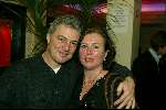 Amsterdam 14 januari 2003
Premiere van eten met vrienden 
Huub Stapel met zijn vrouw