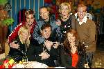 Weesp 12 januari 2003
100e aflevering van A life and cooking met Irene Moors, Carlo Boszhard, Rudolf v Veen en Gerard Joling
Eloy de Jong Ivo Niehe Mrs Einstein, Juliette Vossen, Maik de Boer, Estelle Cruyff Leontine Borsato