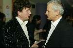 Amsterdam 14 januari 2003
Premiere van eten met vrienden
Mark Klein Essink en Wilbert Gieske