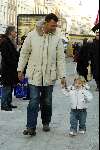 Amsterdam 11 januari 2002
Ruud Gullit en  Maxime Gullit