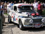 Oisterwijk, 15 Juli 2006
Eerste dag Classic Car Rally Amsterdam-Beijing
1e stop om afscheid te nemen van familie en vriendin bij Rosep
Henk v Rooij en Marijke v Rooij met hun Volvo P544 uit 1964