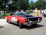 Oisterwijk, 15 Juli 2006
Eerste dag Classic Car Rally Amsterdam-Beijing
1e stop om afscheid te nemen van familie en vriendin bij Rosep
Jan Willem v Waning en Dick v Waning met hun Dodge Coronet 500 uit 1968