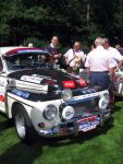 Oisterwijk, 15 Juli 2006
Eerste dag Classic Car Rally Amsterdam-Beijing
1e stop om afscheid te nemen van familie en vriendin bij Rosep
Projectontwikkelaar Leon v d Kerkhoff  bij de  Volvo P544 uit 1964