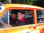 Oisterwijk, 15 Juli 2006
Eerste dag Classic Car Rally Amsterdam-Beijing
1e stop om afscheid te nemen van familie en vriendin bij Rosep
Willem v Santvoort en Nico Hermans met hun Volvo Amazon uit 1969