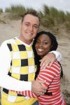 Bergen aan Zee 4 juli 2007
Tros zomerfeesten in bergen aan zee. Angela Esajas met Grad Damen