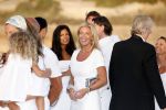 Ibiza 7 juli 2007
Yfke Sturm en haar man Imad Izemrane trouwen op het strand .Angela v Hulten en